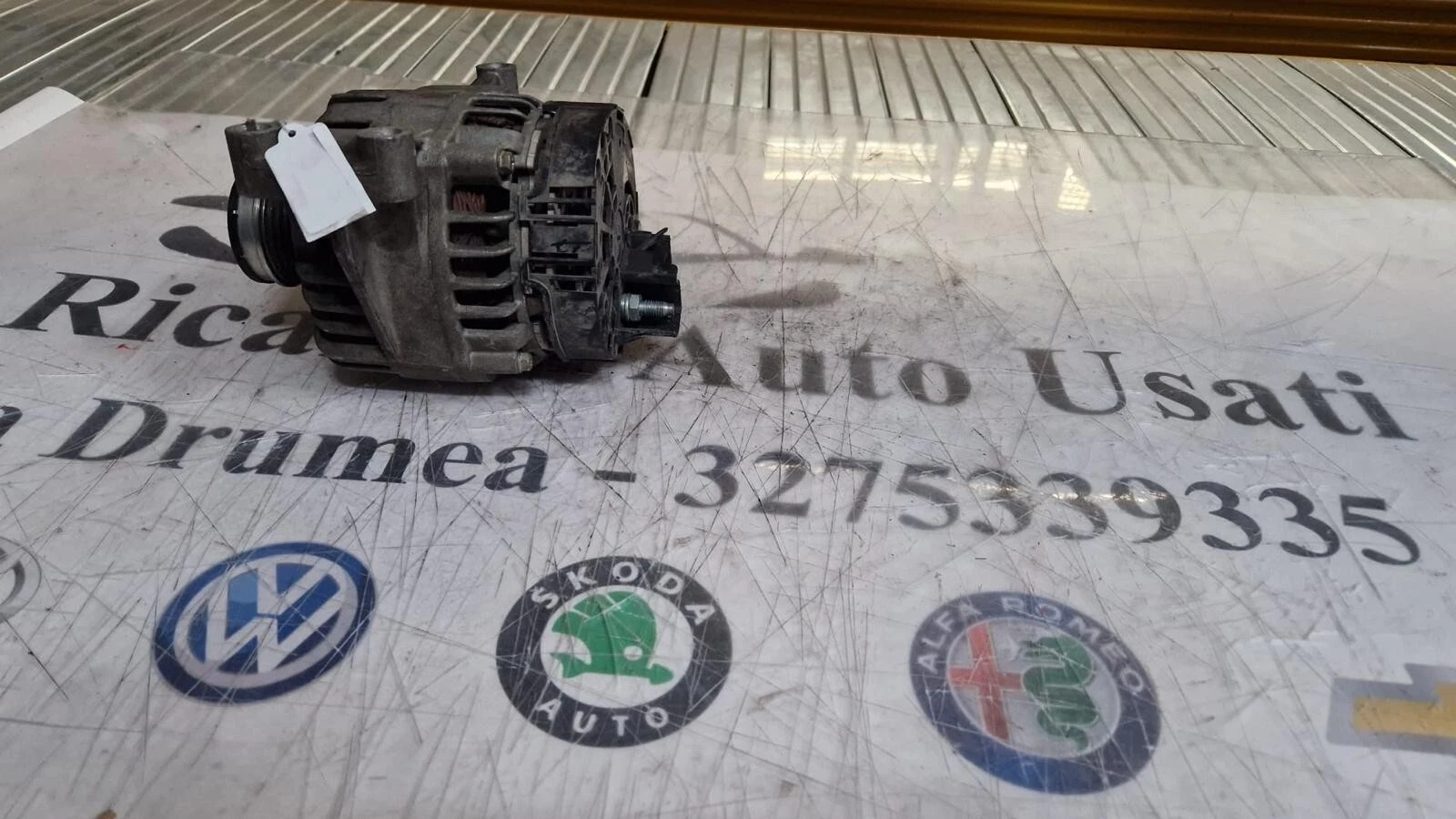 ALTERNATORE FIAT ALFA ROMEO GIULIETTA 1.4 TURBO BENZINA COD 52003527 - immagine 8