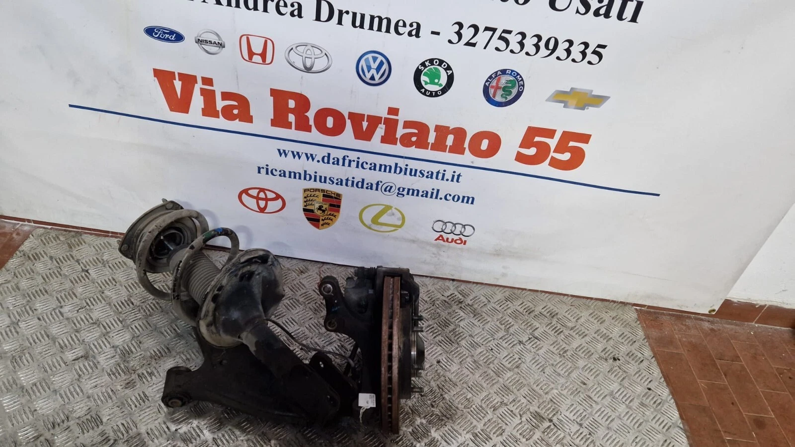 SOSPENSIONE MASSA MECCANICA COMPLETA SX HYUNDAI H1 2004-2013 - immagine 7
