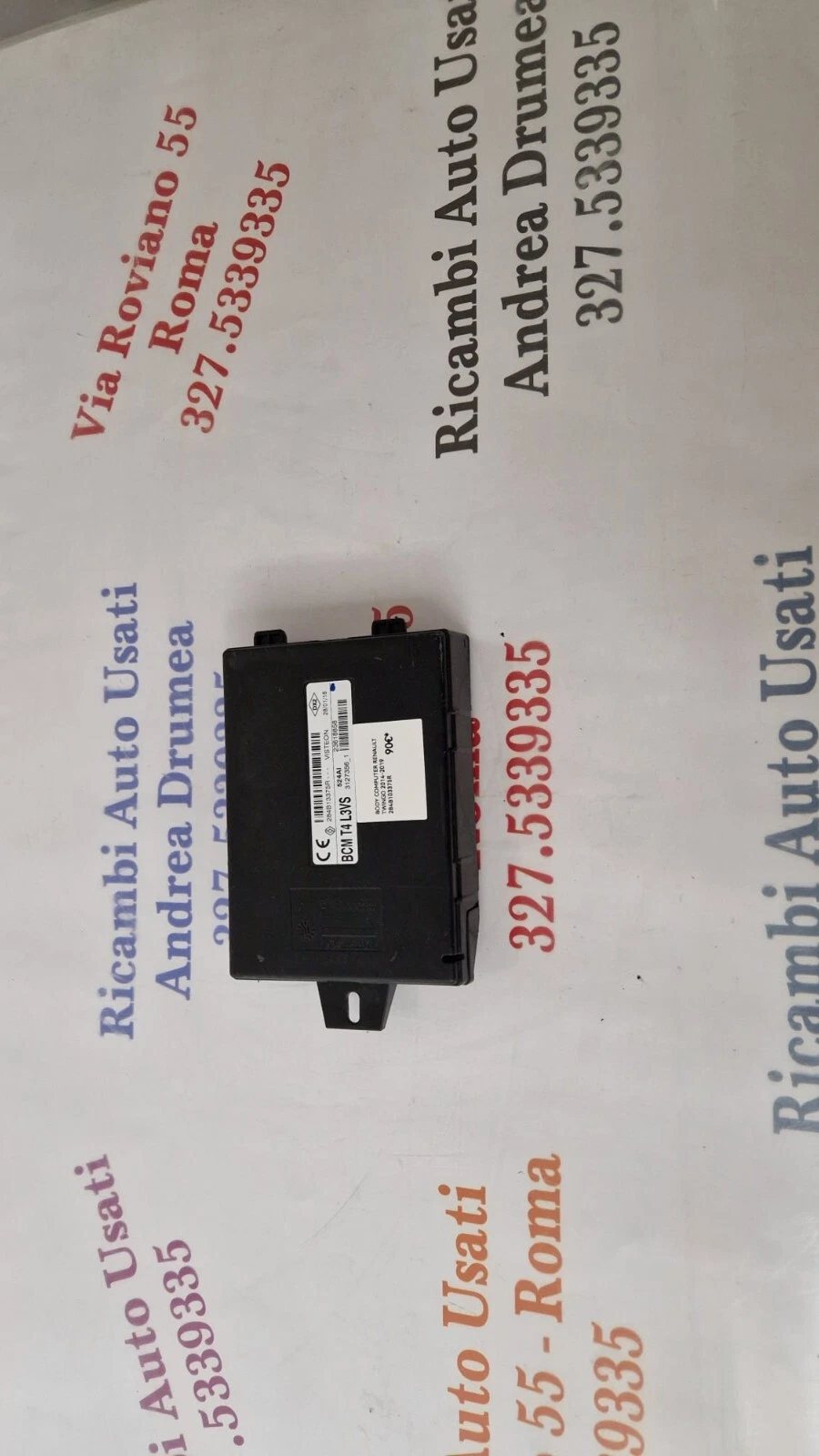 BODY COMPUTER RENAULT TWINGO 2014-2019 COD 284B103375R - immagine 5