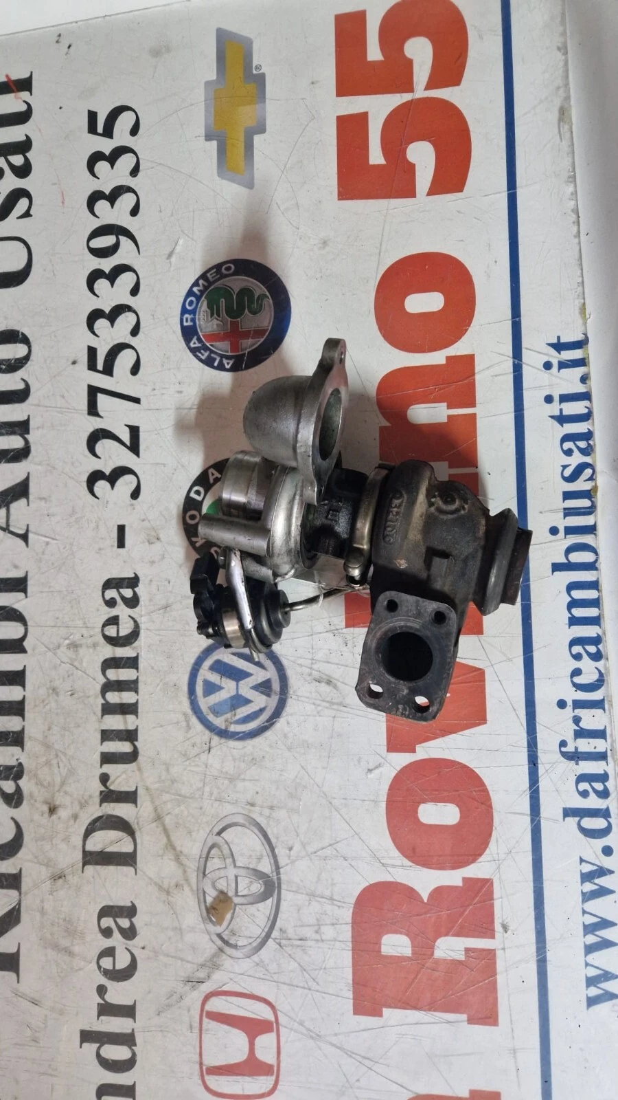 TURBINA PEUGEOT/ CITROéN C3 1.4 D 2009-2015 COD 9673283680 - immagine 6