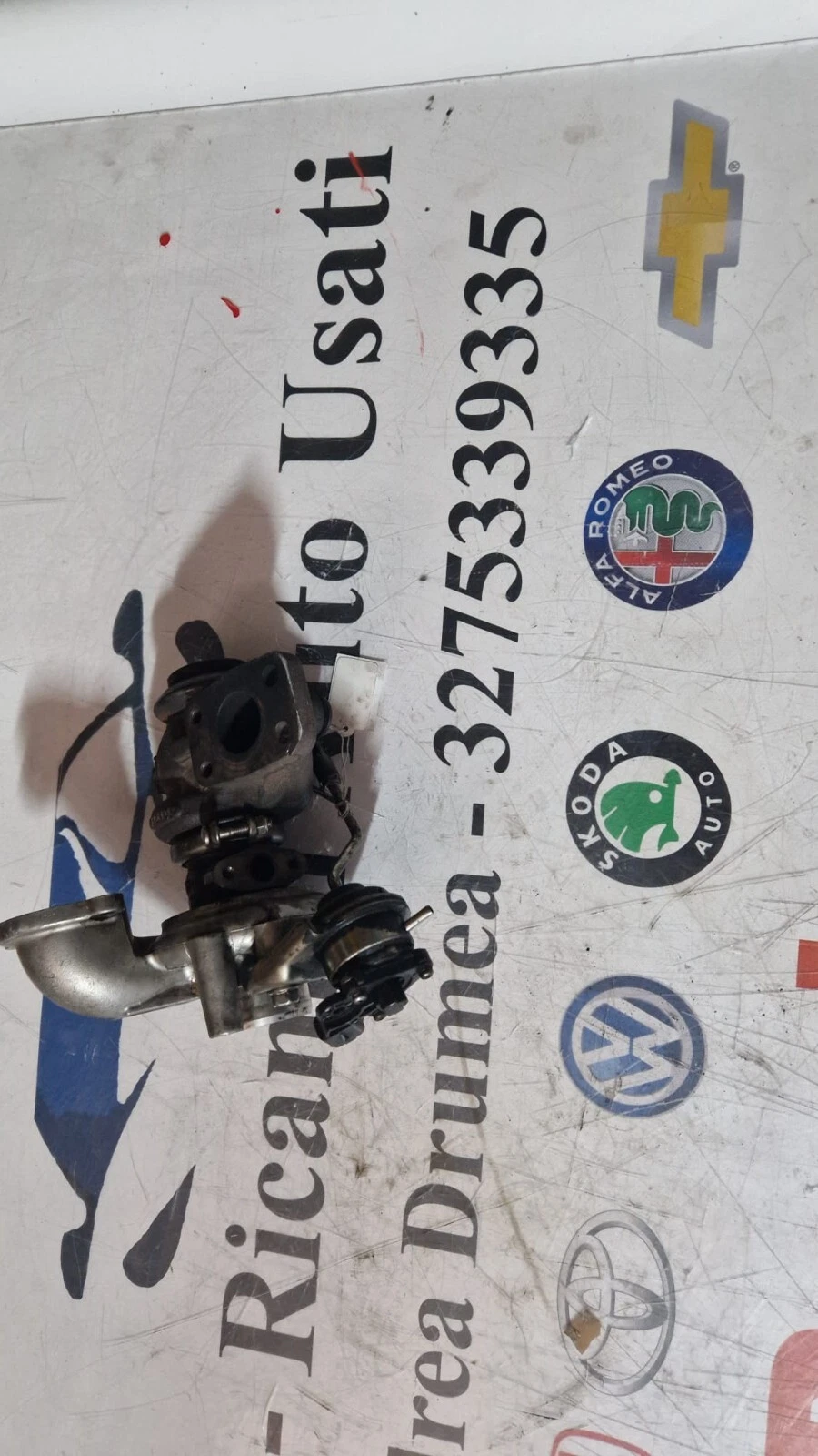 TURBINA PEUGEOT/ CITROéN C3 1.4 D 2009-2015 COD 9673283680 - immagine 8