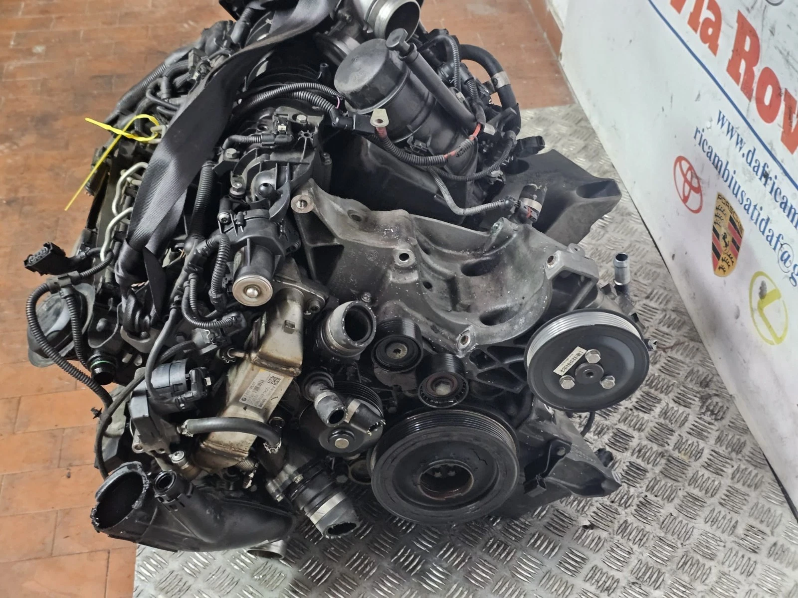 MOTORE BMW 320 / X3 2.0 DIESEL KM 171.000 2008-2011 COD N47D20C - immagine 2