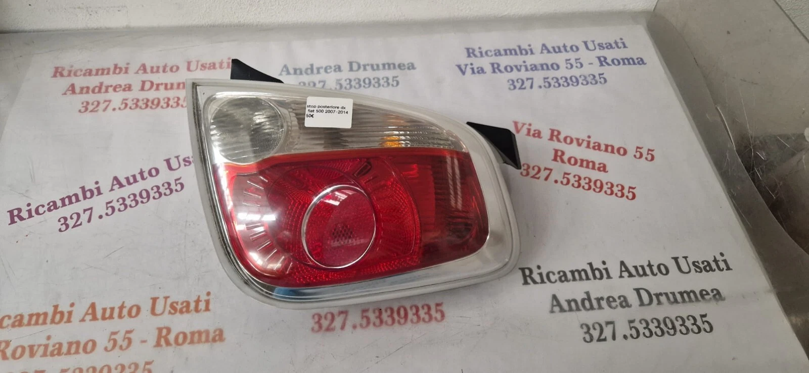 STOP POSTERIORE DX FIAT 500 2007-2014