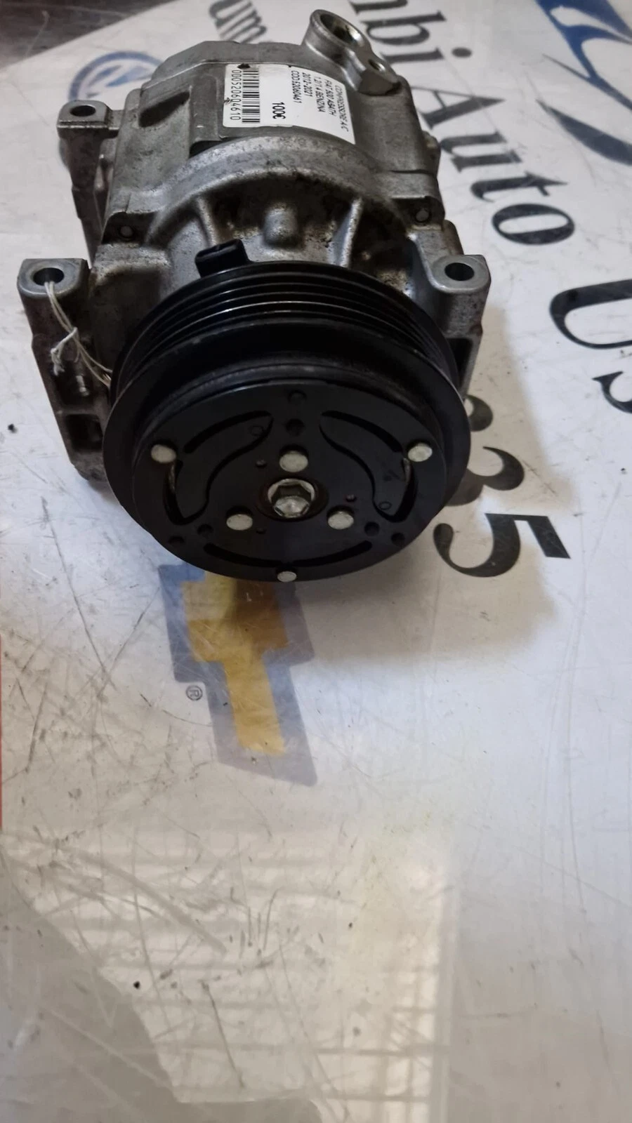 COMPRESSORE CLIMA FIAT 500 ABATH 1.2/1.4 BENZINA 2012-2021 COD 000 520 60461 - immagine 6