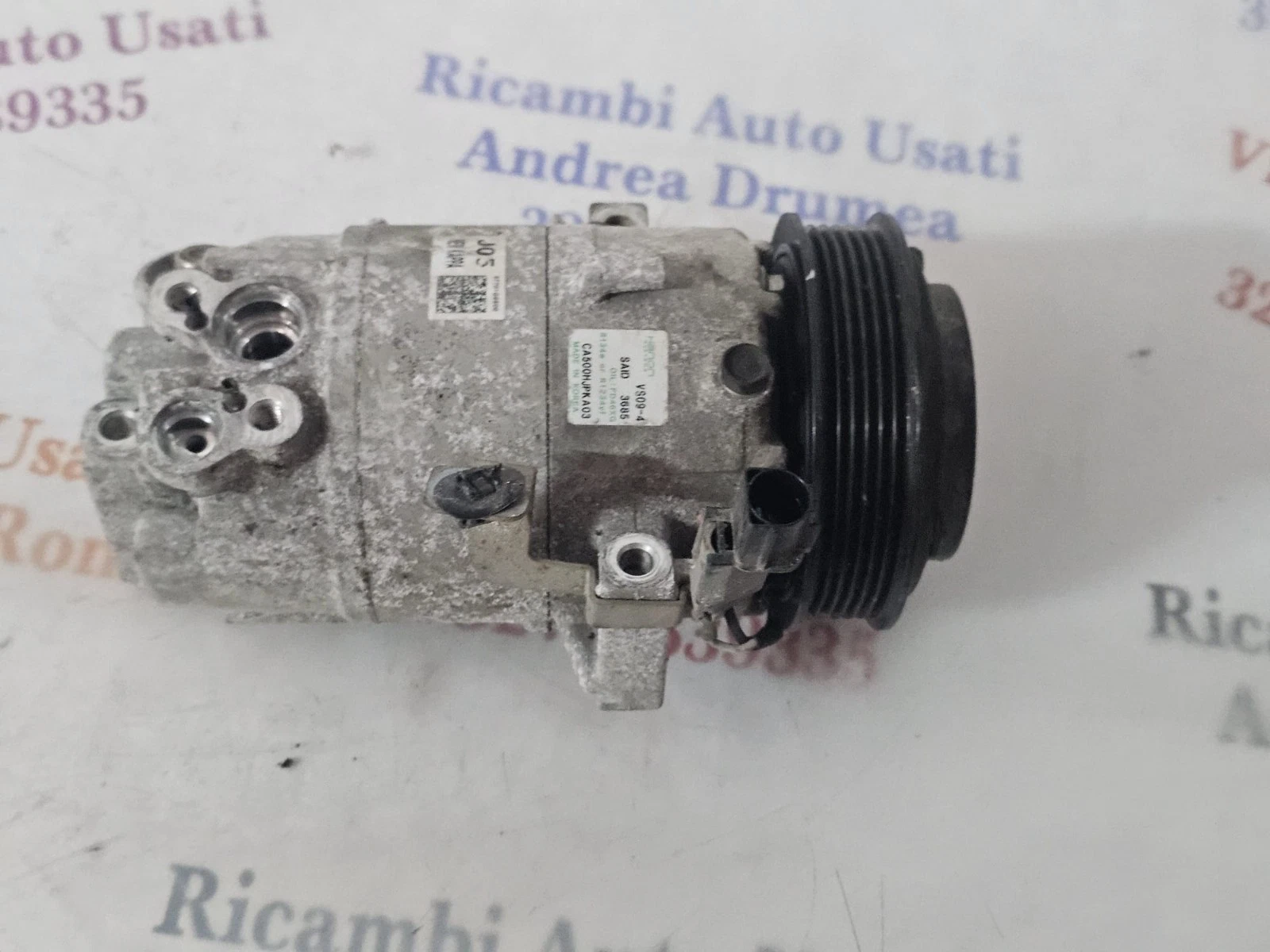 COMPRESSORE KIA PICANTO 1.2 BENZINA 2019-2024 COD CA500HJPKA03 - immagine 6