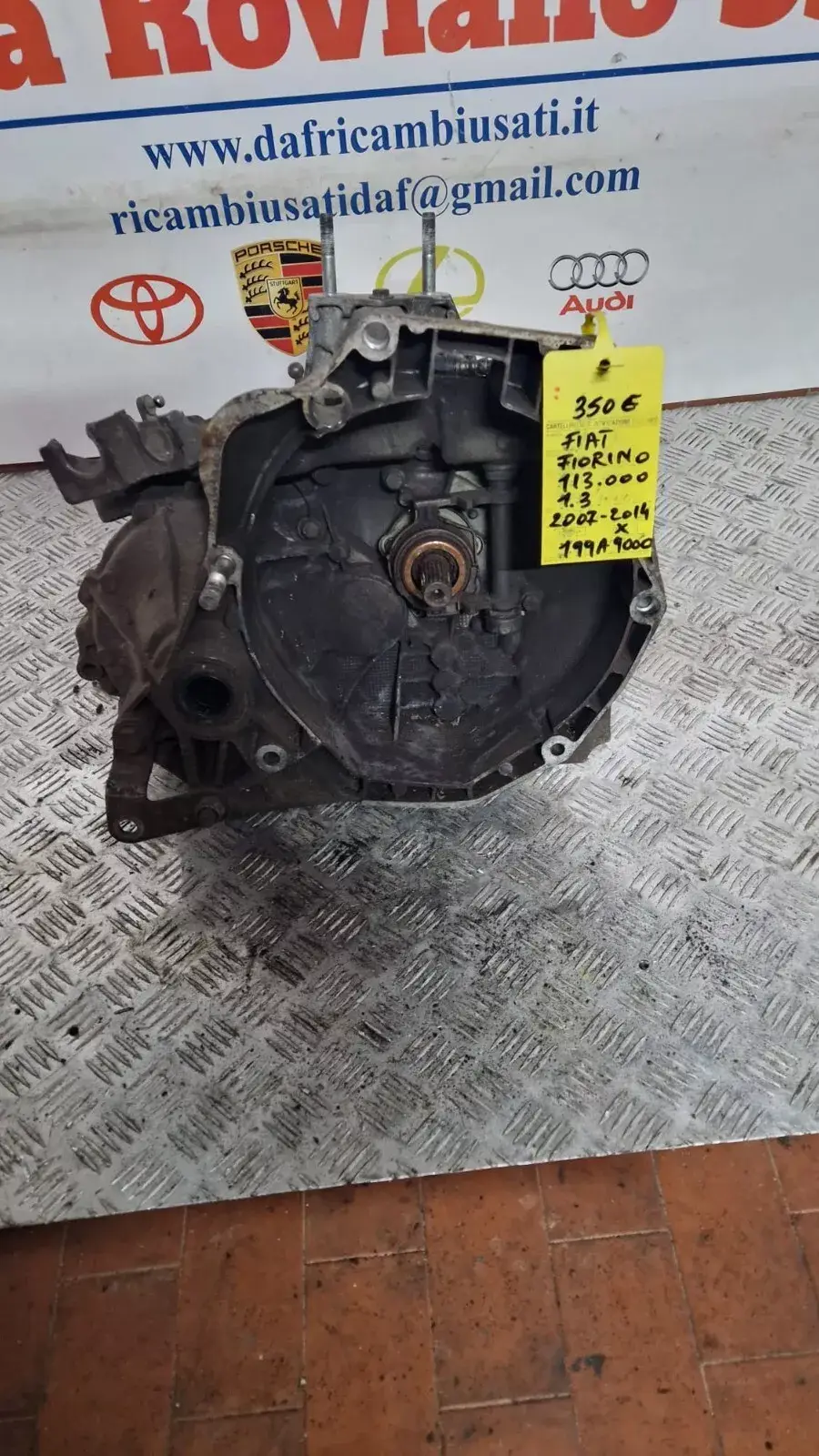 CAMBIO FIAT FIORINO 1.3 DIESEL KM 113.000 2007-2014 CODICE 199A9000 - immagine 9