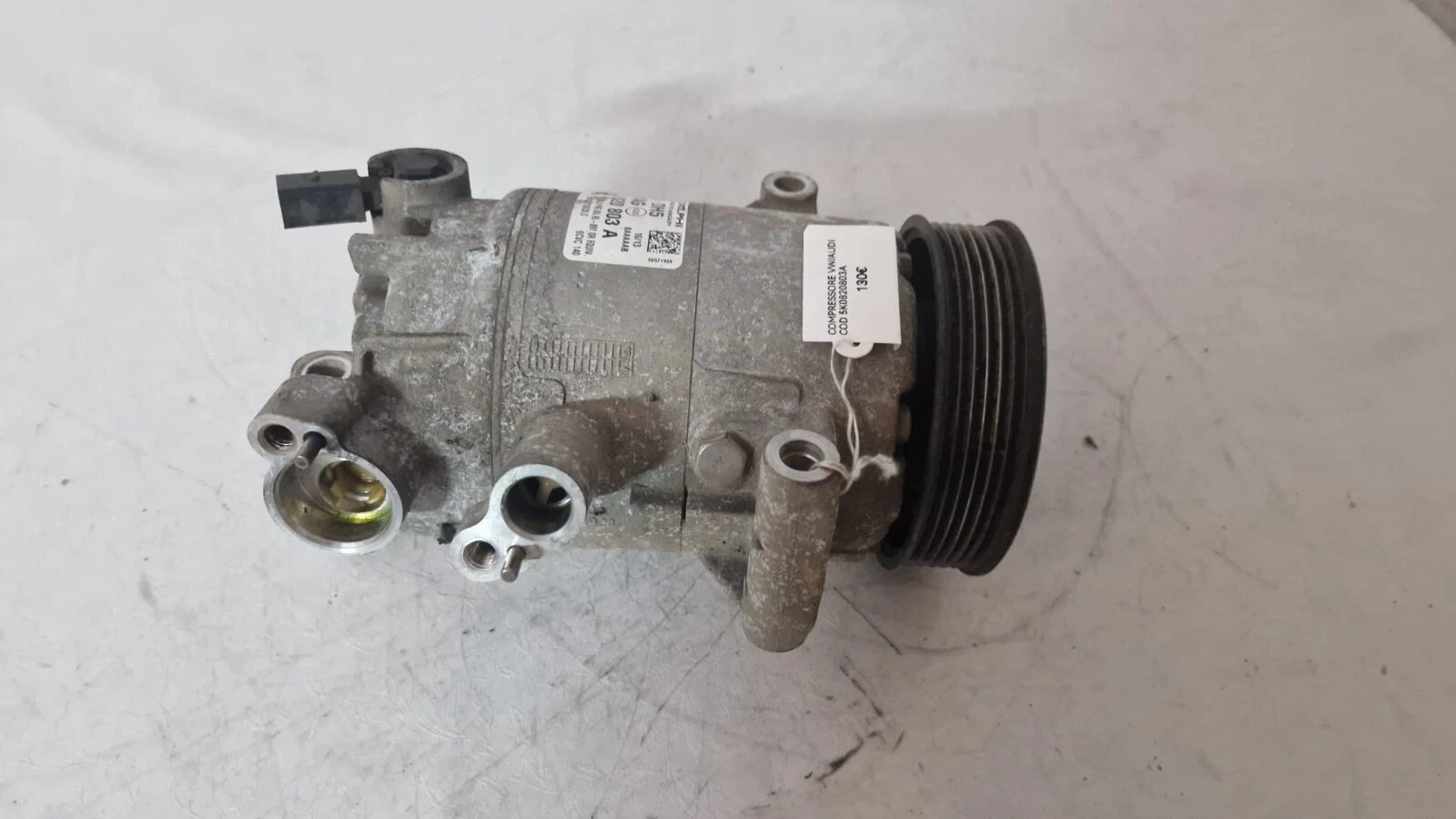 COMPRESSORE A/ C VOLKSWAGEN / AUDI 5K0820803A - immagine 6