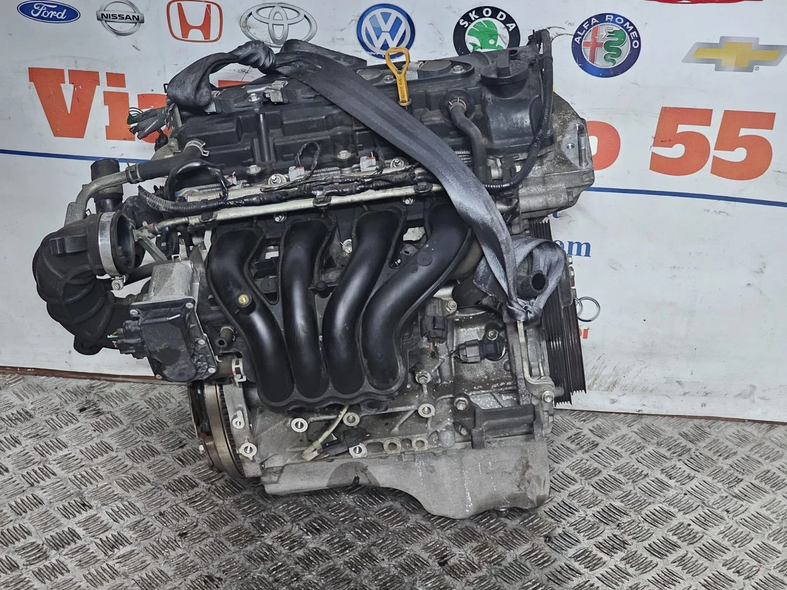 MOTORE SUZUKI SWIFT 1.2 BENZINA KM 117.000 2011-2015 COD K12B - immagine 11