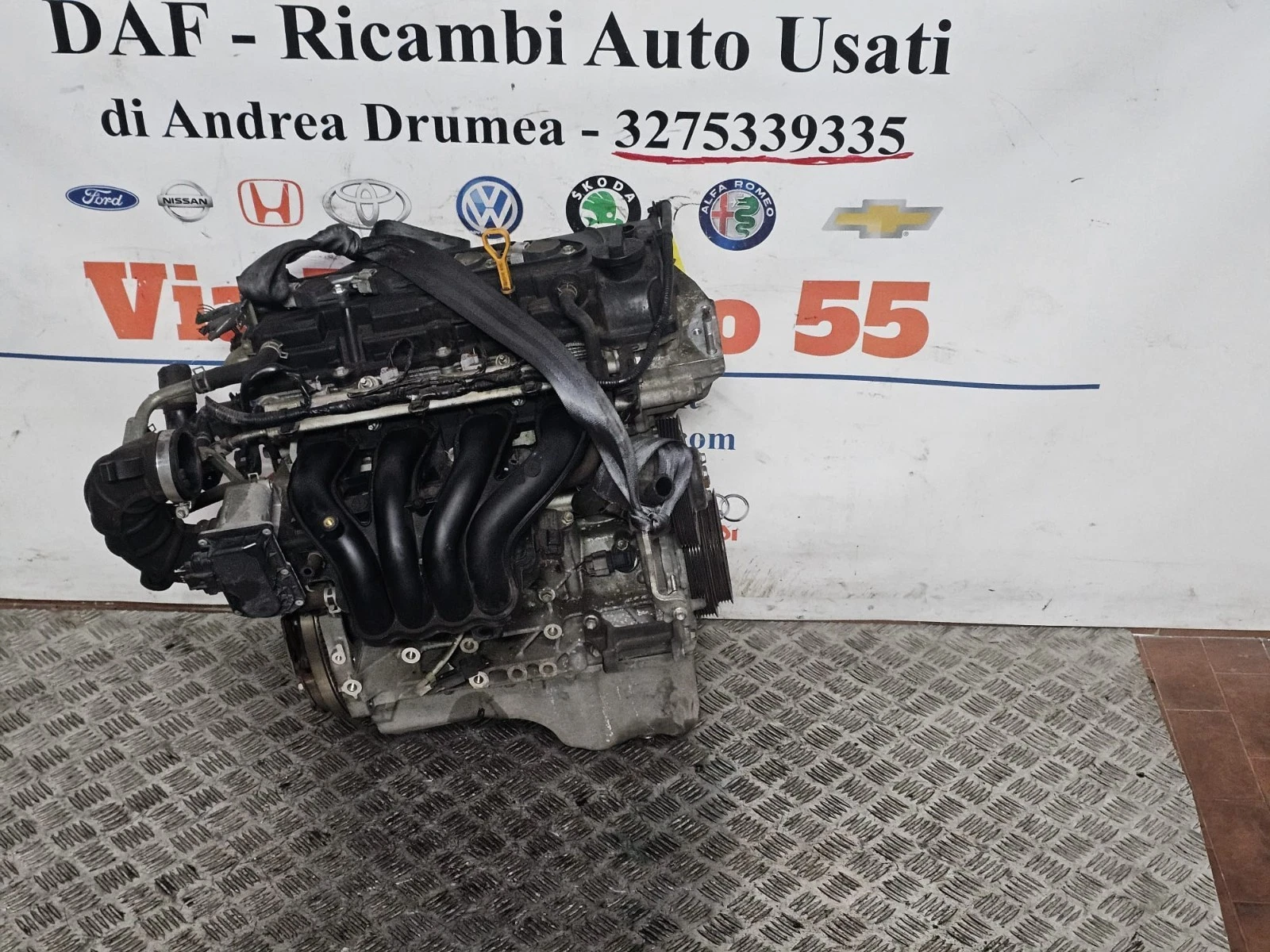 MOTORE SUZUKI SWIFT 1.2 BENZINA KM 117.000 2011-2015 COD K12B
