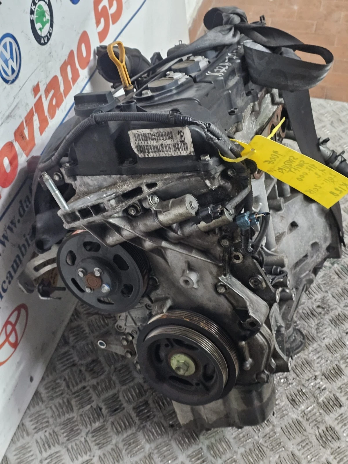 MOTORE SUZUKI SWIFT 1.2 BENZINA KM 117.000 2011-2015 COD K12B - immagine 8