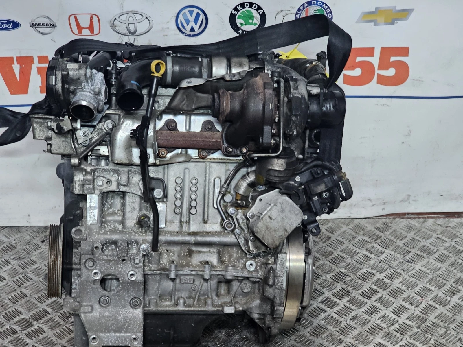 MOTORE FORD FOCUS /CONECT 1.6 DIESEL KM 157.000 2011-2015 COD T3DA - immagine 3