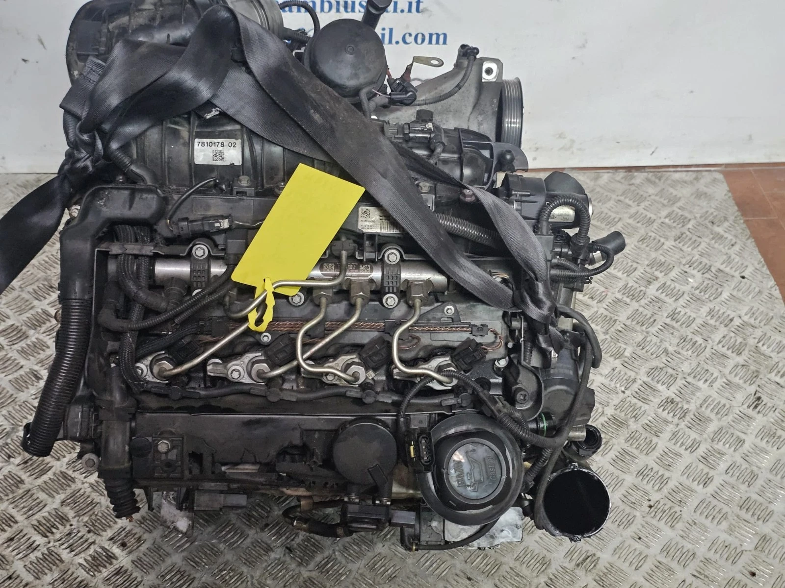 MOTORE BMW 320 / X3 2.0 DIESEL KM 171.000 2008-2011 COD N47D20C - immagine 10