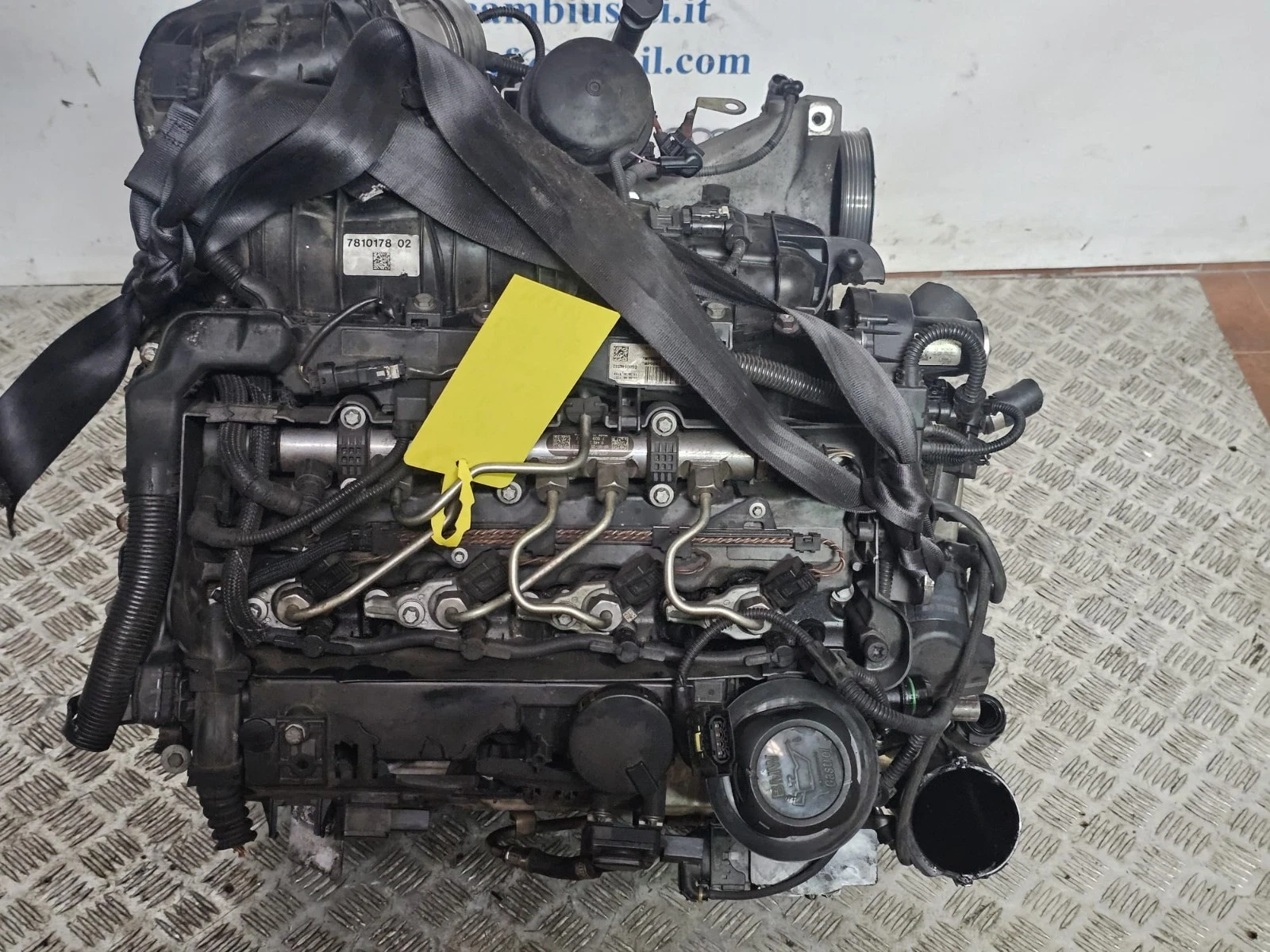 MOTORE BMW 320 / X3 2.0 DIESEL KM 171.000 2008-2011 COD N47D20C - immagine 9