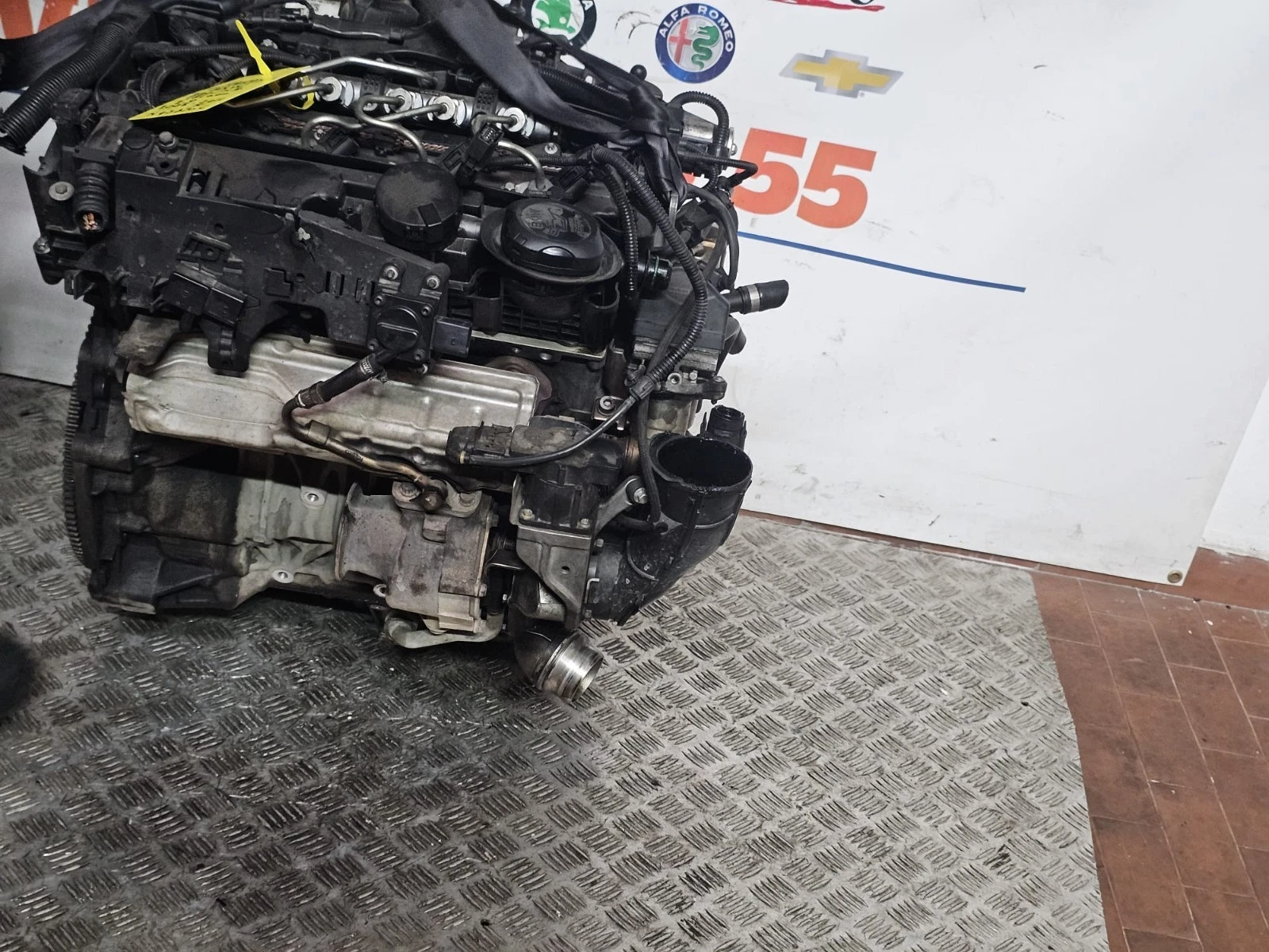 MOTORE BMW 320 / X3 2.0 DIESEL KM 171.000 2008-2011 COD N47D20C - immagine 8