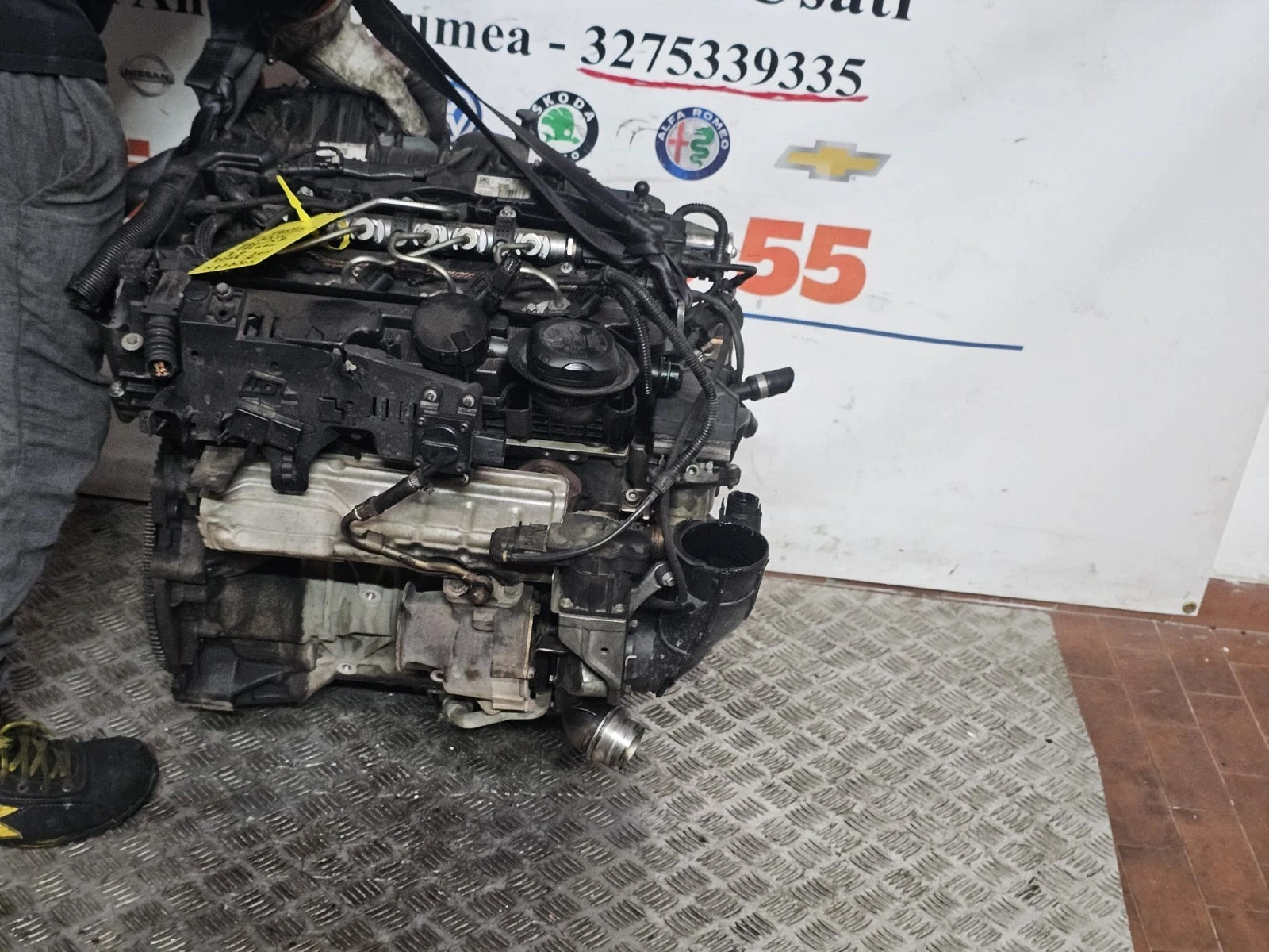 MOTORE BMW 320 / X3 2.0 DIESEL KM 171.000 2008-2011 COD N47D20C