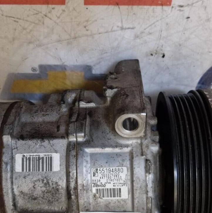 COMPRESSORE FIAT GRANDE PUNTO /EVO 1.2/1.4 BENZINA 2006-2015 COD 55194880 - immagine 2