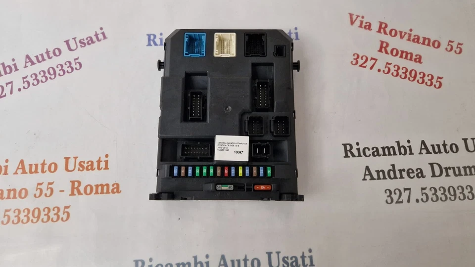 CENTRALINA BODY COMPUTER CITROéN C3 DS3 1.0 BENZINA 2012-2016 9666951980
