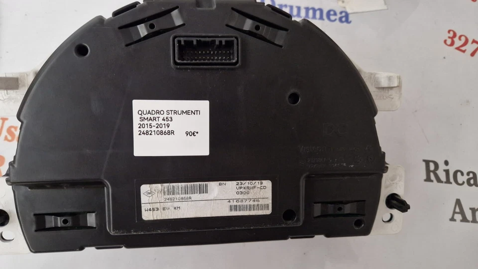 QUADRO STRUMENTI SMART 453 2015-2019 COD 248210868R - immagine 3