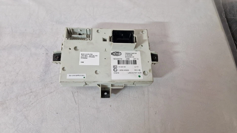 CENTRALINA BODY COMPUTER FIAT 500L SERIE 351/352 ANNO 2012 199B4000 51940206 - immagine 3