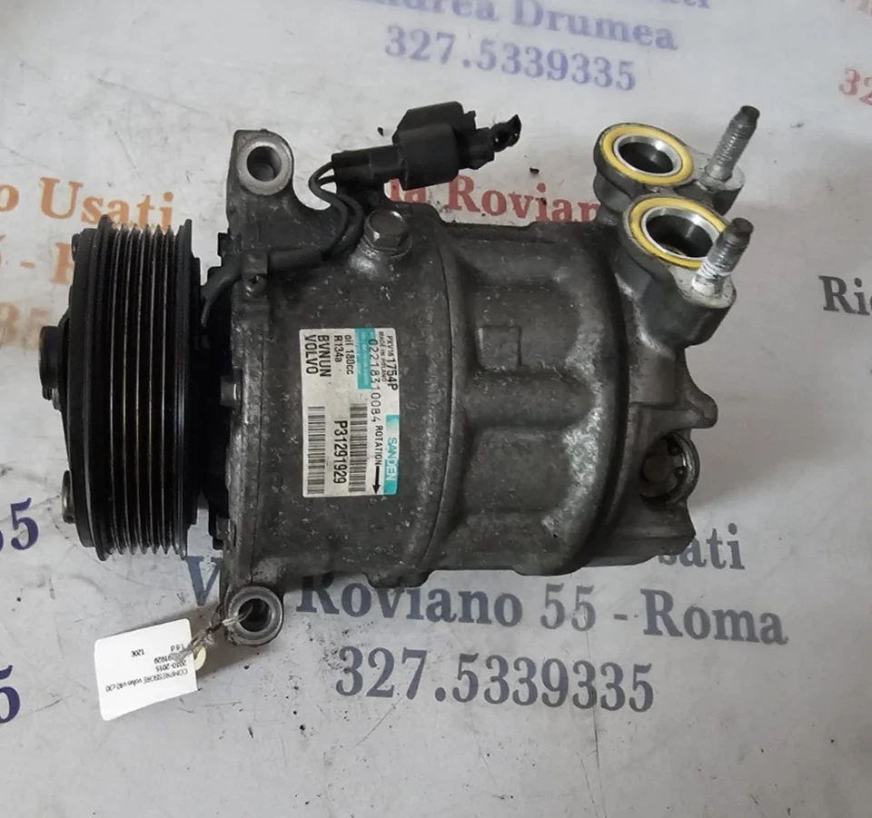 COMPRESSORE VOLVO V40/C30 1.6 DIESEL 2010-2015 SANDEN COD P31291929