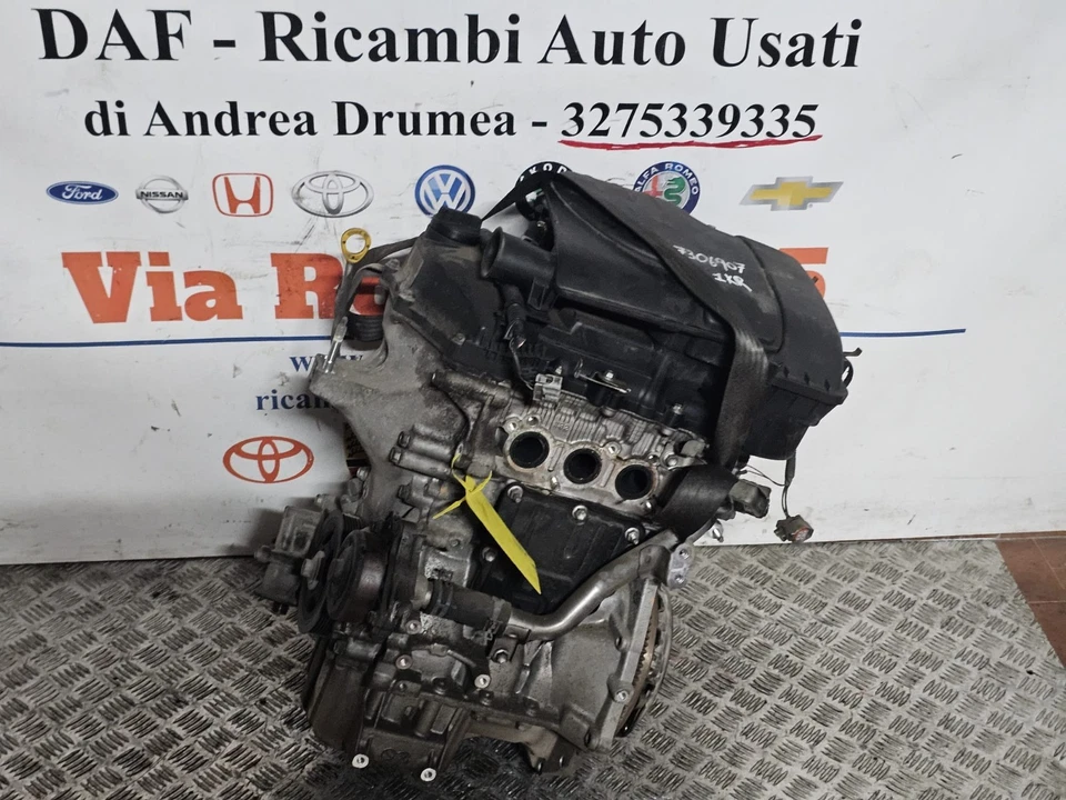 MOTORE TOYOTA YARIS 1.0 BENZINA LM 91.000 2011-2016 COD 1KRFE - immagine 9
