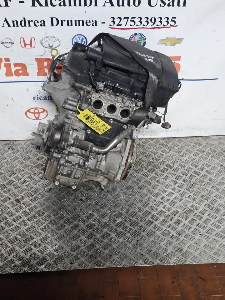 MOTORE TOYOTA YARIS 1.0 BENZINA LM 91.000 2011-2016 COD 1KRFE - immagine 7