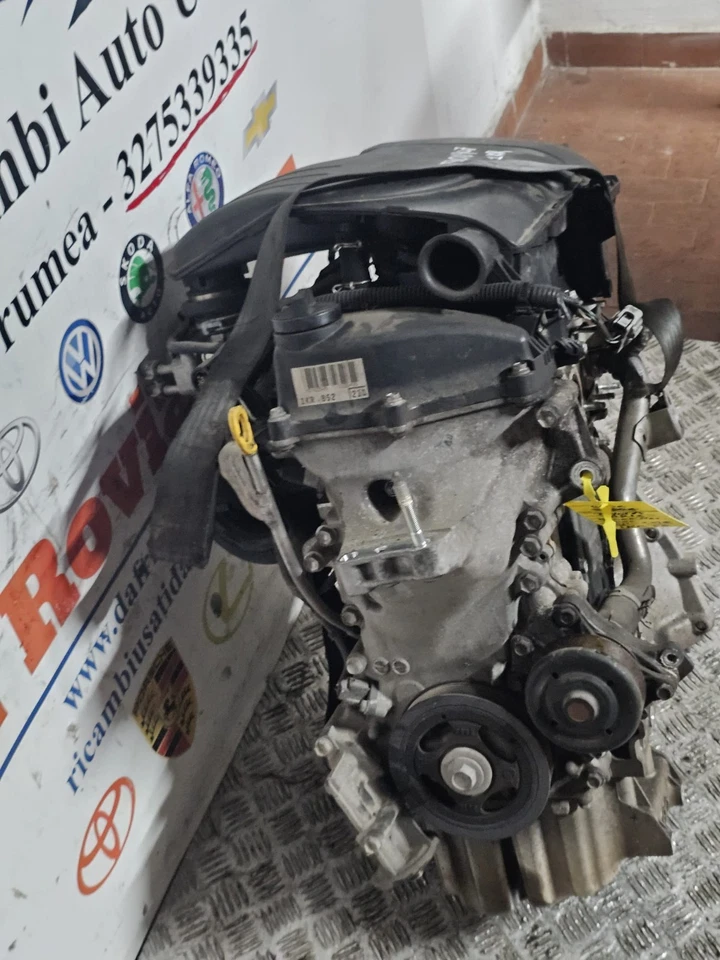 MOTORE TOYOTA YARIS 1.0 BENZINA LM 91.000 2011-2016 COD 1KRFE - immagine 2