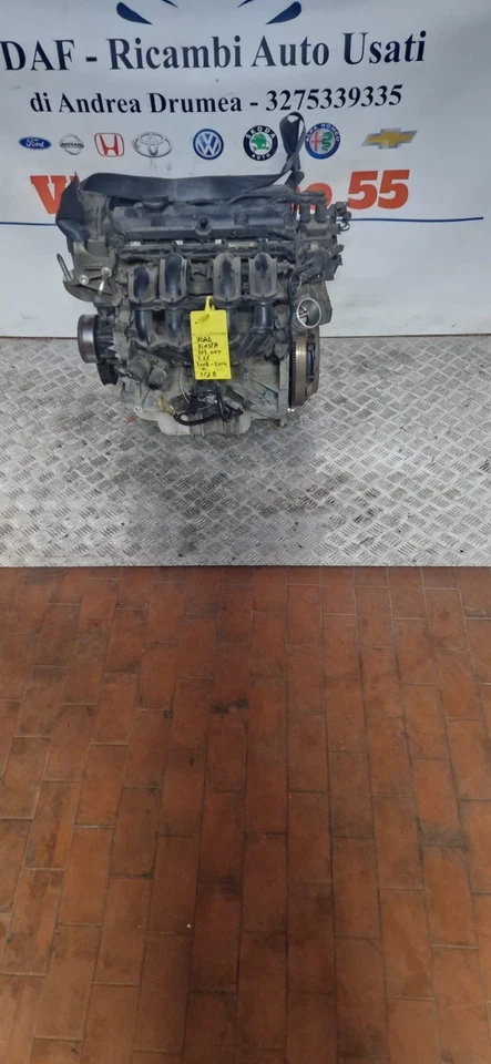 MOTORE FORD FIESTA KM 103.000 1.2 BENZINA 16 VALVOLE 2008-2014 SIGLA STJB - immagine 9