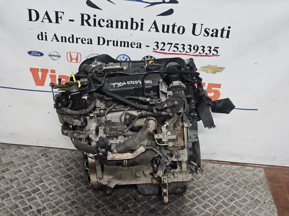MOTORE FORD FOCUS /CONECT 1.6 DIESEL KM 157.000 2011-2015 COD T3DA - immagine 6