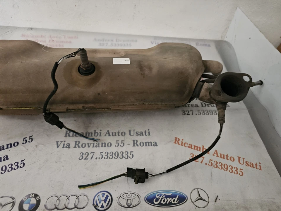 MARMITTA ORIGINALE COMPLETA DI SONDE SMART 451 2007-2014 - immagine 3