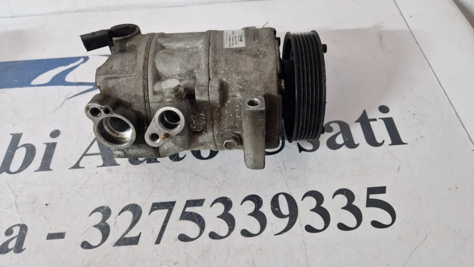 COMPRESSORE A/C VW CADDY 1.6 D 2008-2014 COD 1201149X - immagine 4