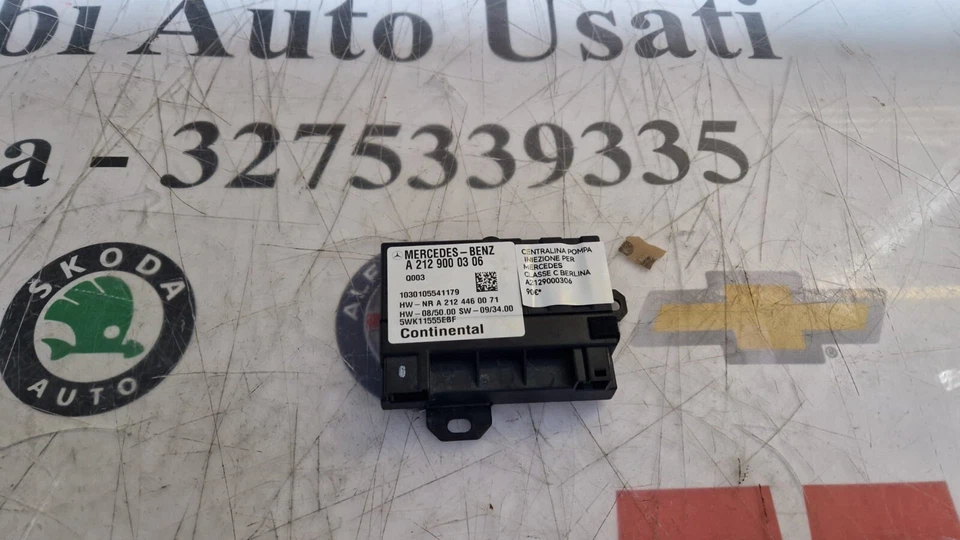 CENTRALINA POMPA INIEZIONE MERCEDES CL C BERLINA COD A2129000306