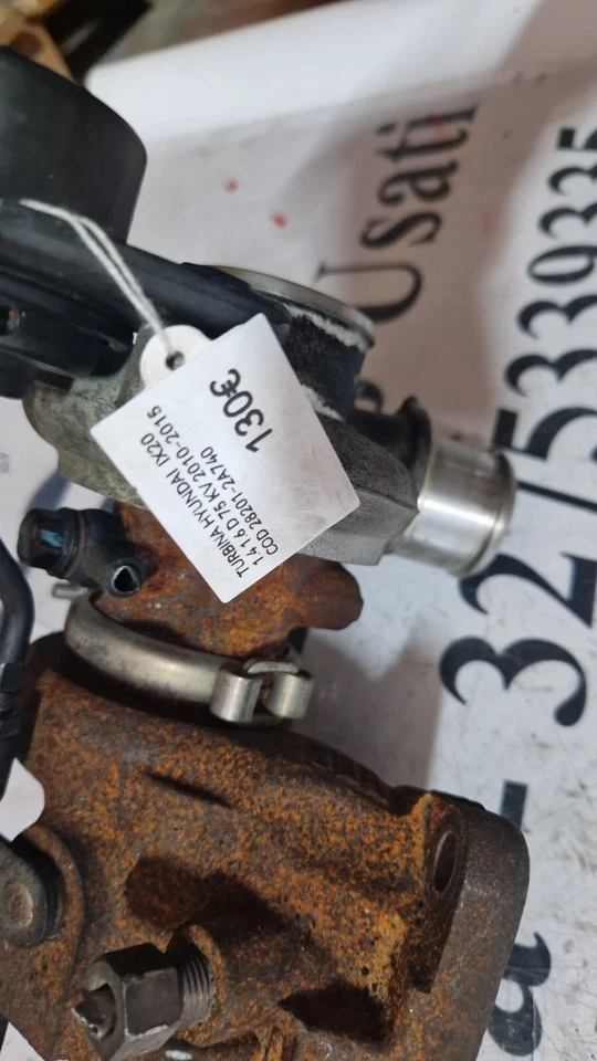 TURBINA HYUNDAI IX20 1.4/1.6 DIESEL 75KV 2010-2015 COD 28201-2A740 - immagine 5