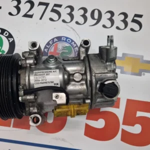 9659875780 COMPRESSORE A/C Peugeot 207 /CITROèN C4 1.6 diesel 2006-2011