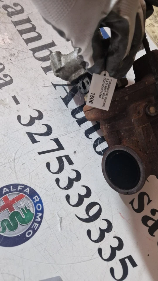 TURBINA FIAT DUCATO 2.3 D 2007-2014 COD 504071260 - immagine 6