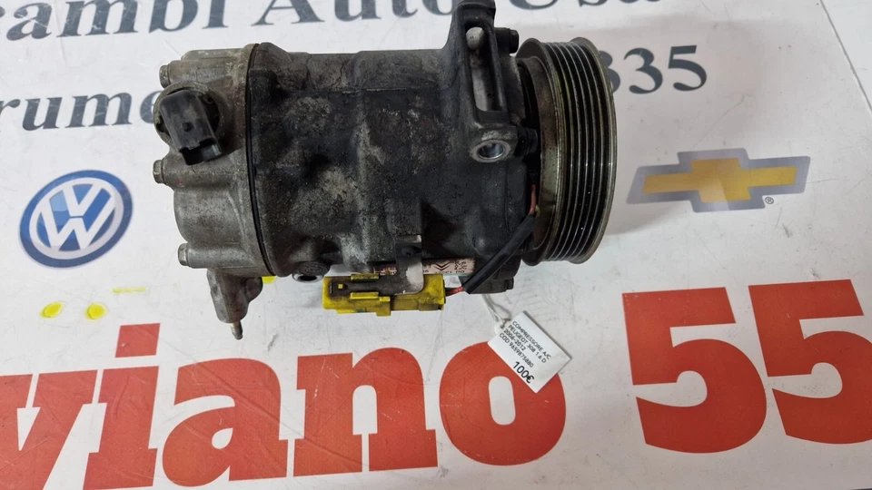 COMPRESSORE A/C PEUGEOT 308 1.6 D 2006-2012 COD 9659875880 - immagine 6