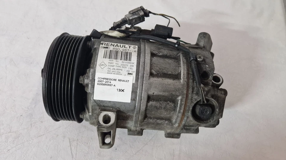 COMPRESSORE RENAULT 2007-2014 COD 8200890987-A - immagine 7