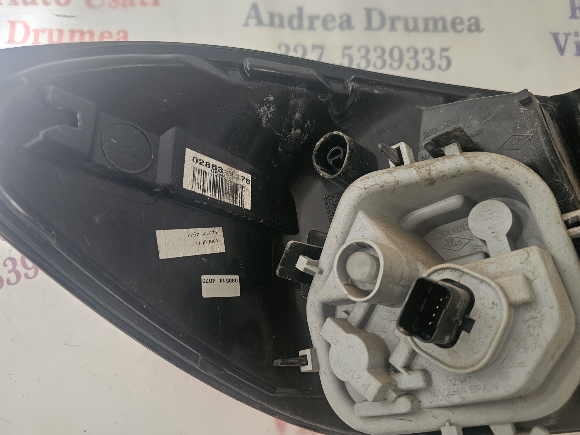 stop posteriore destro renault captur 2012-2019 cod 0286312178 - immagine 6
