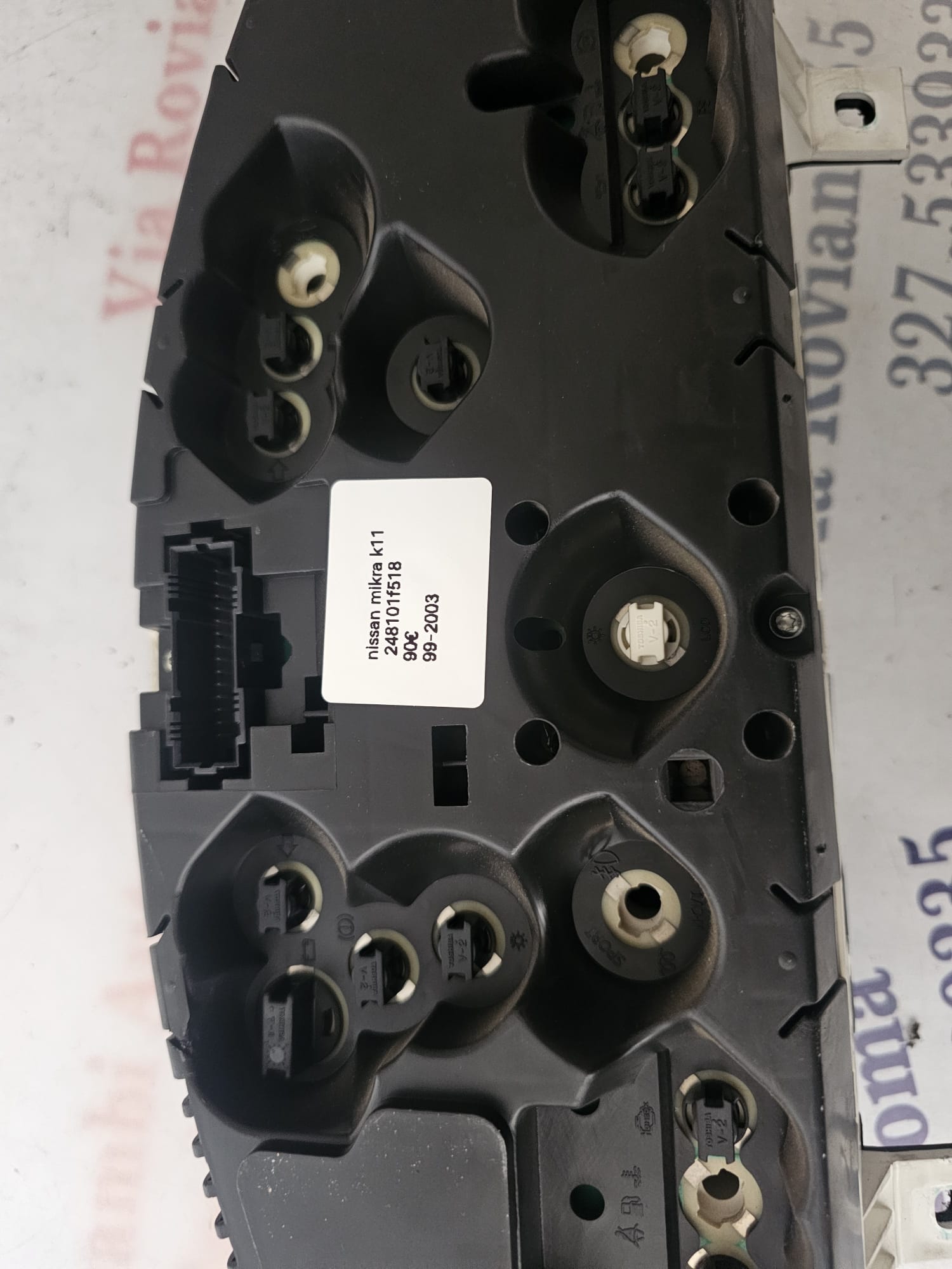 QUADRO STRUMENTI NISSAN MICRA K11 99/2003 COD 24810 1F518 - immagine 7