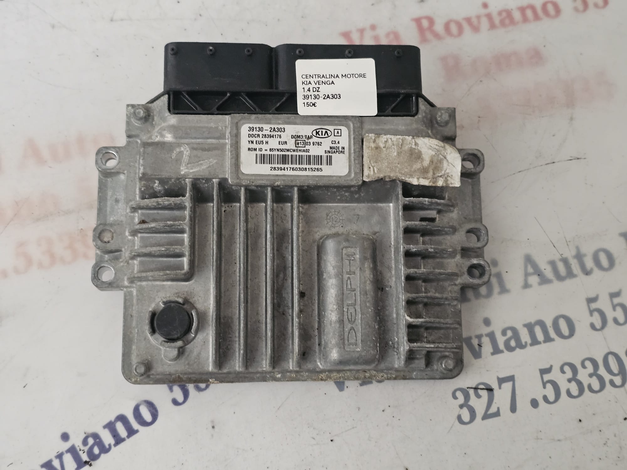 CENTRALINA MOTORE KIA VENGA 1.4 DIESEL 39130-2A303