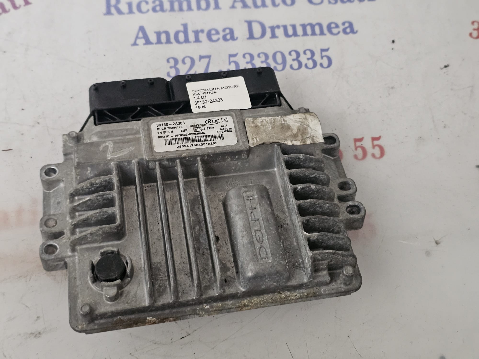 CENTRALINA MOTORE KIA VENGA 1.4 DIESEL 39130-2A303 - immagine 5