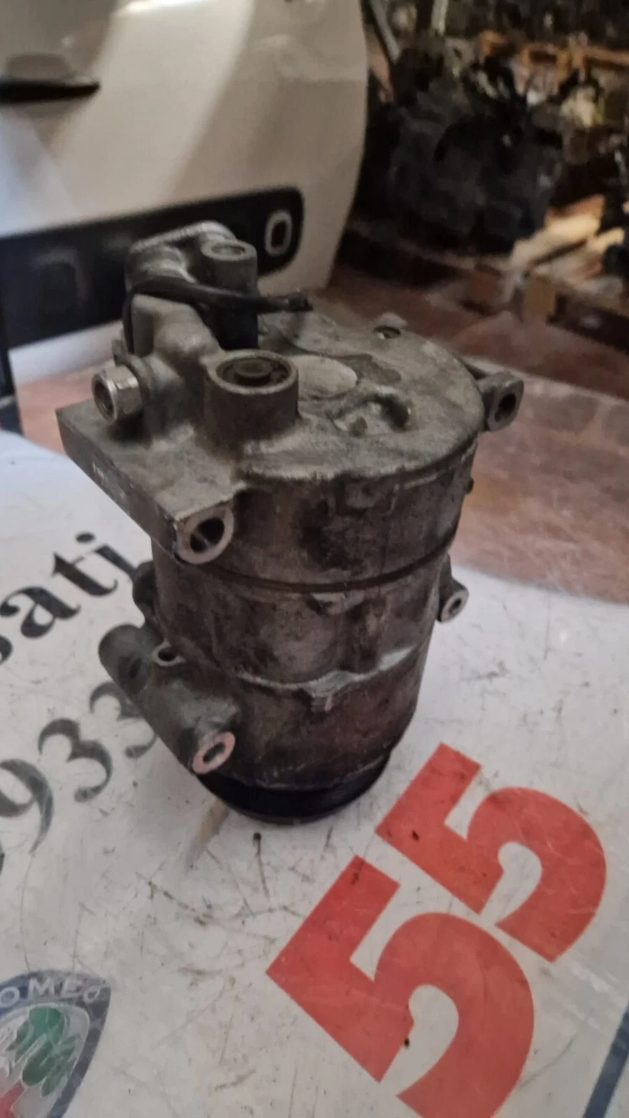 Compressore A/C CLASSE B MERCEDES W2145 COD A0022301411 - immagine 5