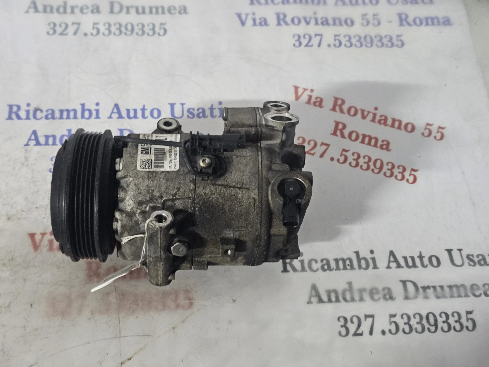 Compressore aria condizionata clima Opel Meriva B 1.4B 13450515 - immagine 7