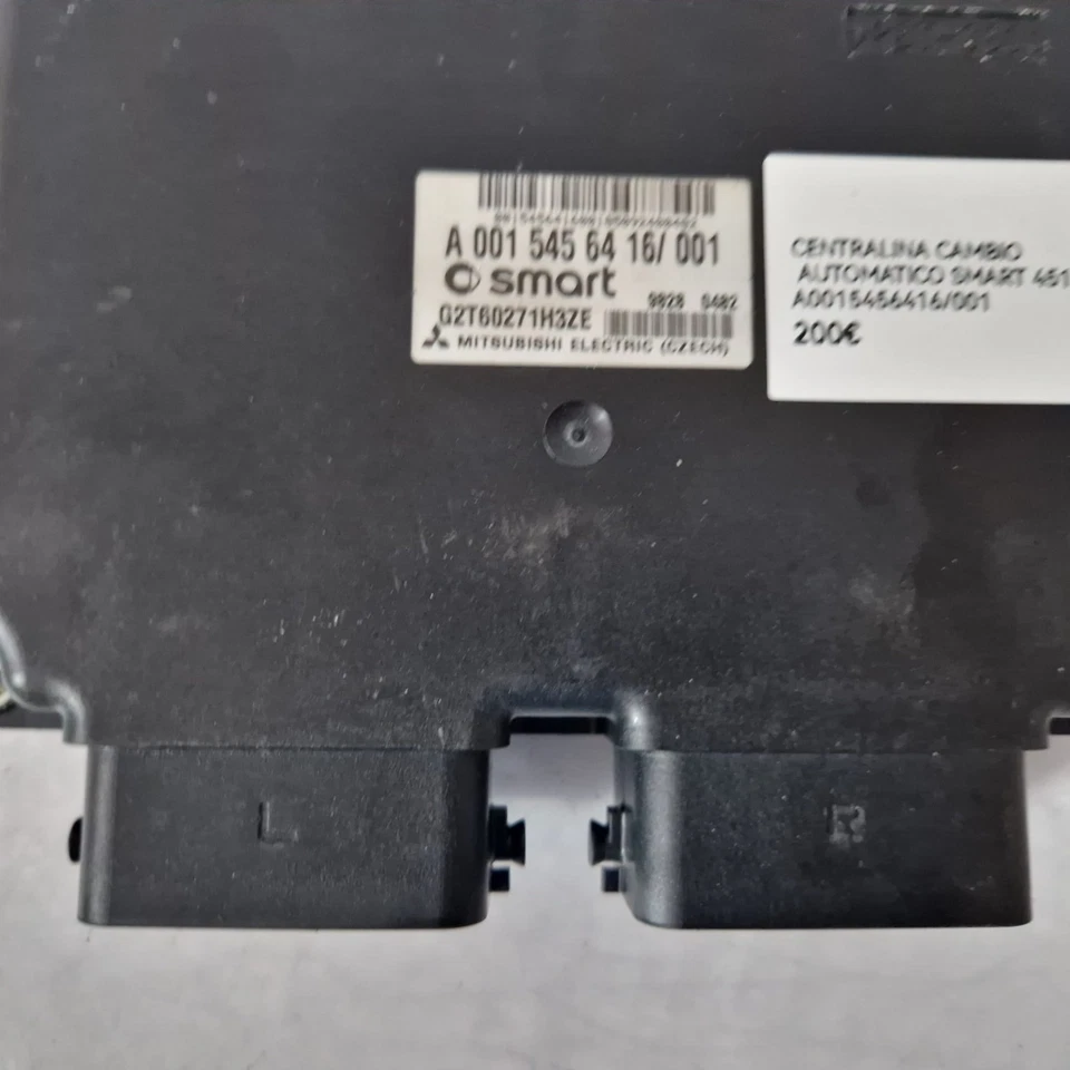 CENTRALINA CAMBIO AUTOMATICO SMART 451 COD A0015456416/001 - immagine 2