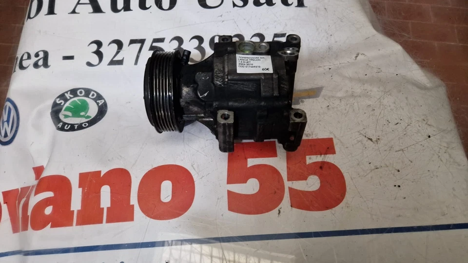 COMPRESSORE FIAT LANCIA YPSILON 1.3 M-JET 2003-2010 COD. 517469310 - immagine 5