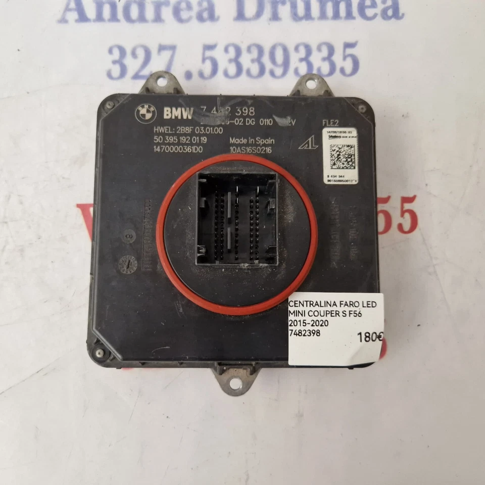 CENTRALINA FARO LED MINI COUPER S F56 2015-2020 COD 7482398 - immagine 3