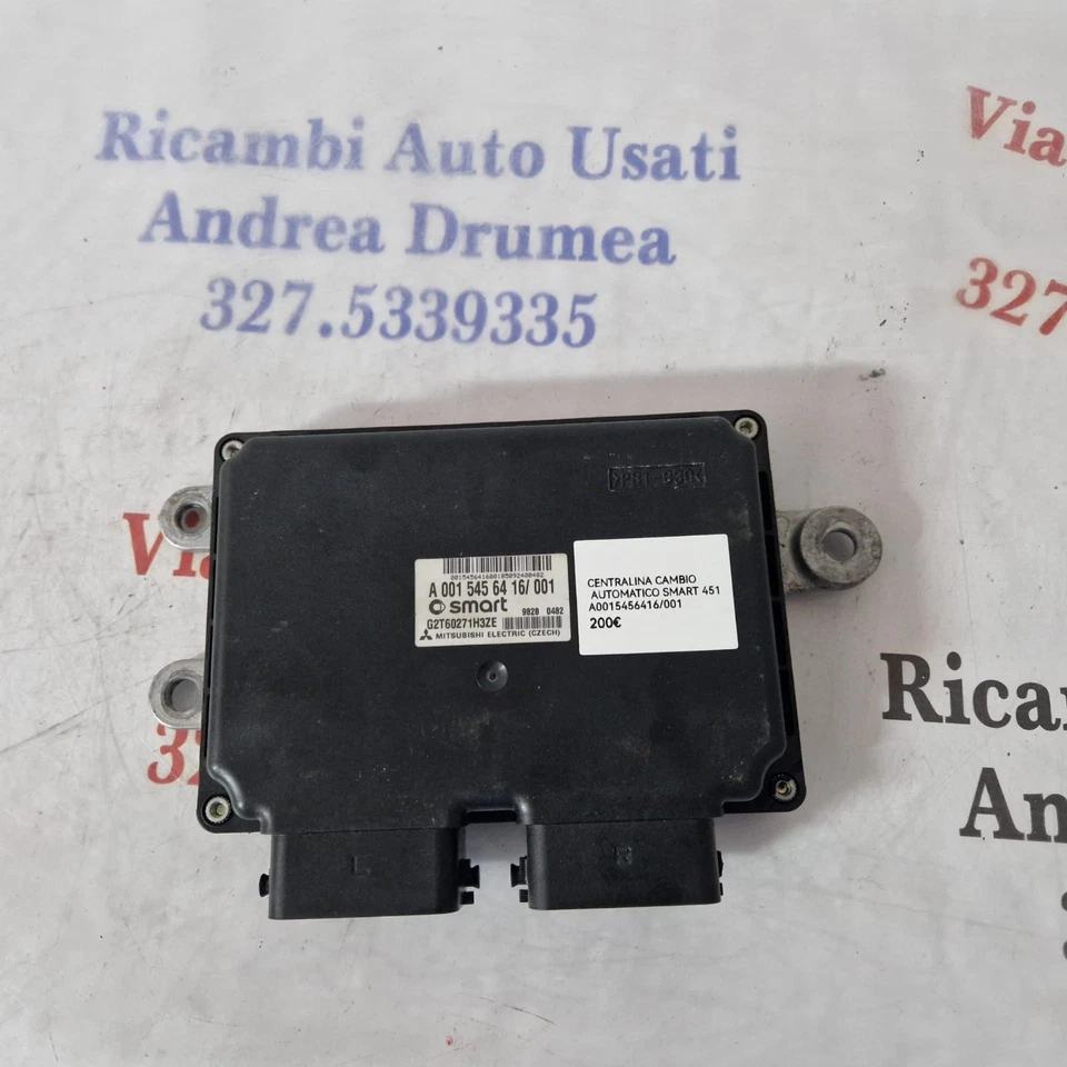 CENTRALINA CAMBIO AUTOMATICO SMART 451 COD A0015456416/001 - immagine 3