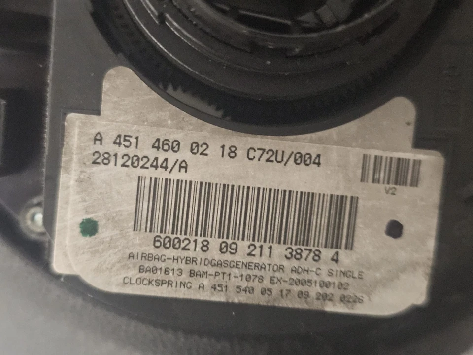 VOLANTE SMART 451 COUPE A45146002818 C72U/004 2002 2007-2014 - immagine 4