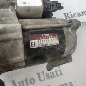 motorino avviamento toyota iq 1.0 benzina denso 28100-40120