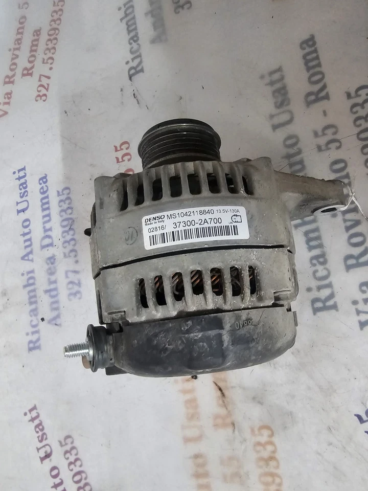 ALTERNATORE HYUNDAI TUCSON 1.7 DIESEL EURO 6 2016-2019 DENSO 37300-2A700